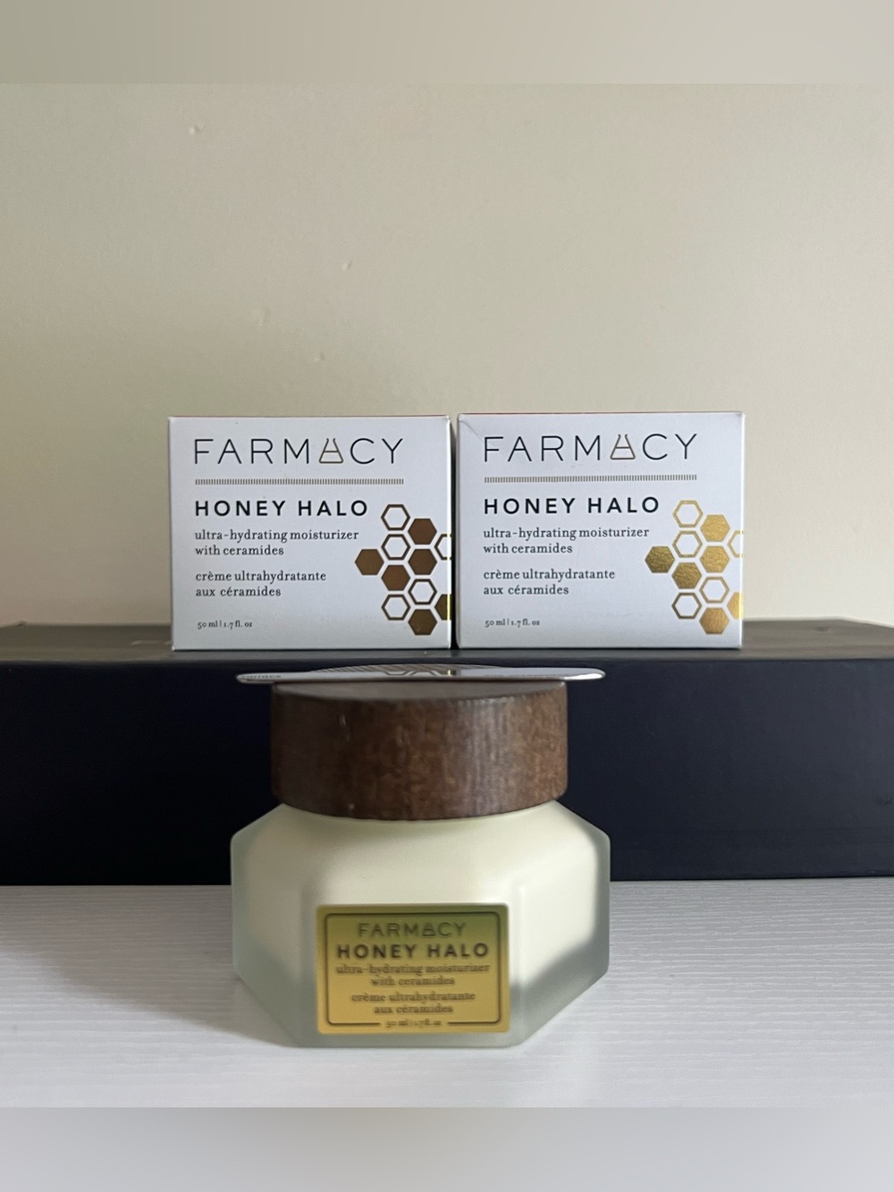 Two Farmacy Honey Halo Moisturizer - New with magnetic spatula! TWO FULL SIZE